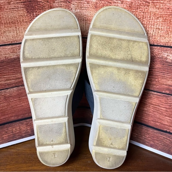 Fly Flot Navy & Metallic Summer Sandals - Picture 12 of 13